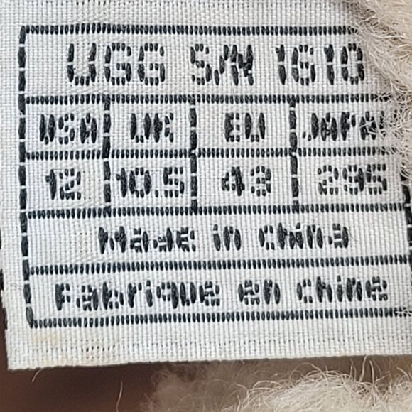 UGG Women's Shearling-Lined Brown Flip Flop Sandals S/N1610 US Size 12 - Picture 8 of 8